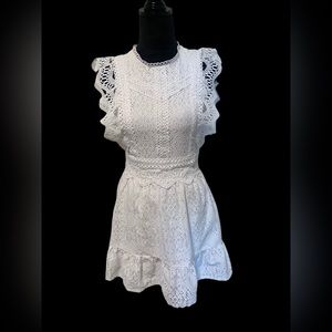 Altar’d State White Lacy Dress